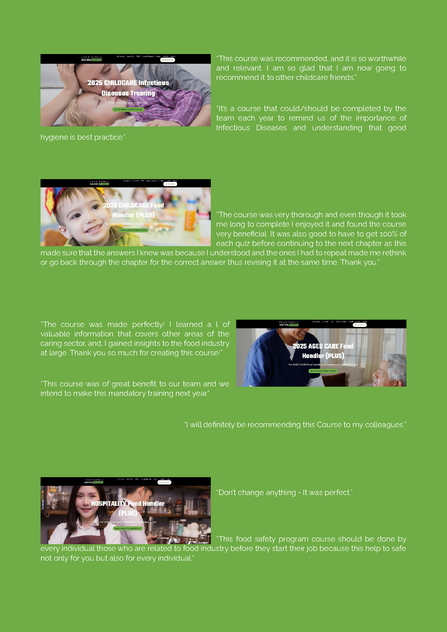 PASSIVE INCOME FROM ONLINE FOOD SAFETY COMPLIANCE TRAINING