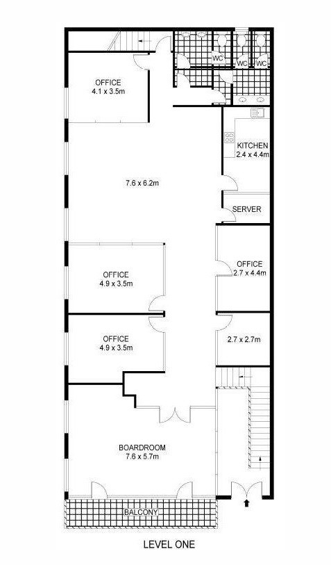 FABULOUS BOUTIQUE OFFICES ON KING WILLIAM STREET (LEGAL PRECINCT) floor plan