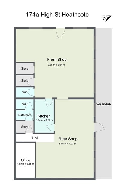 Perfectly position high profile commercial freehold