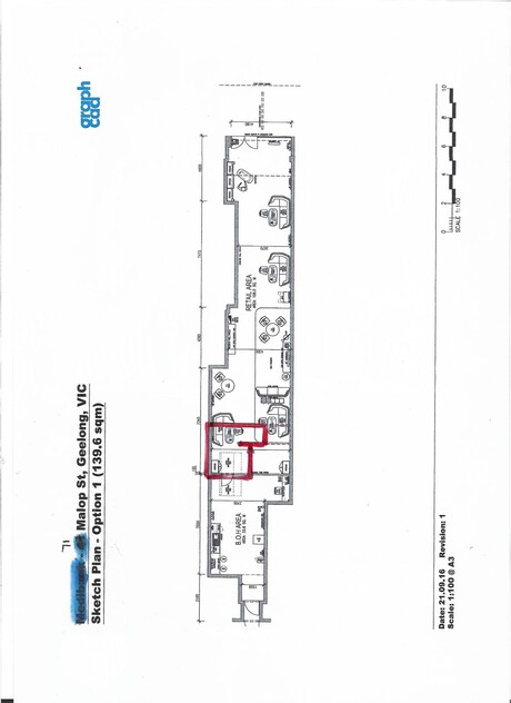 Thriving Cafe & Restaurant in Prime CBD Location floor plan