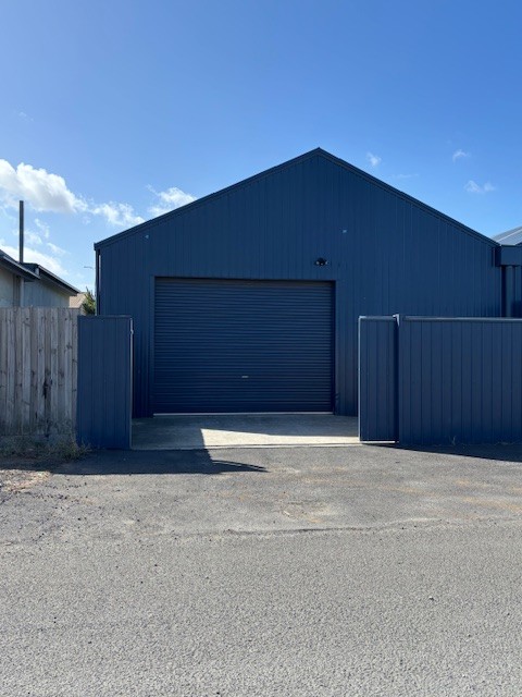 Modern, secure shed