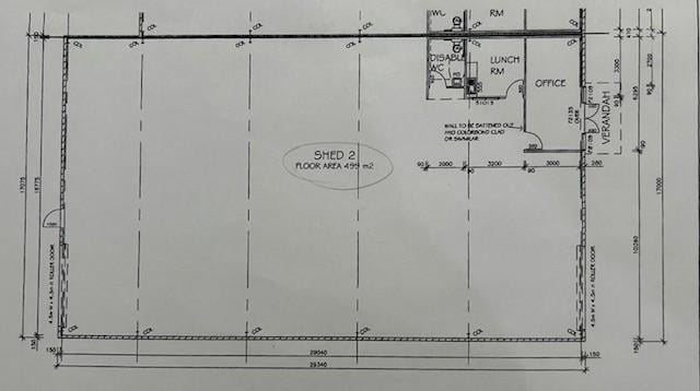 EXCEPTIONAL WAREHOUSE IN THRIVING EAST BENDIGO INDUSTRIAL PRECINCT floor plan