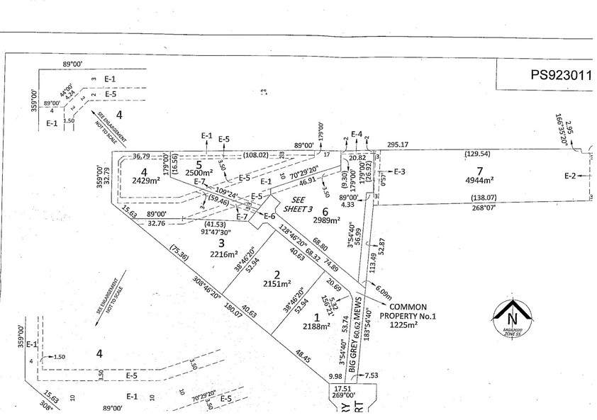 MULTIPLE BLOCKS RANGING FROM 2188m2 - 2989m2