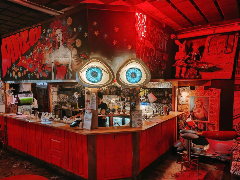 Popular Babylon Bar in the centre of Darwin City