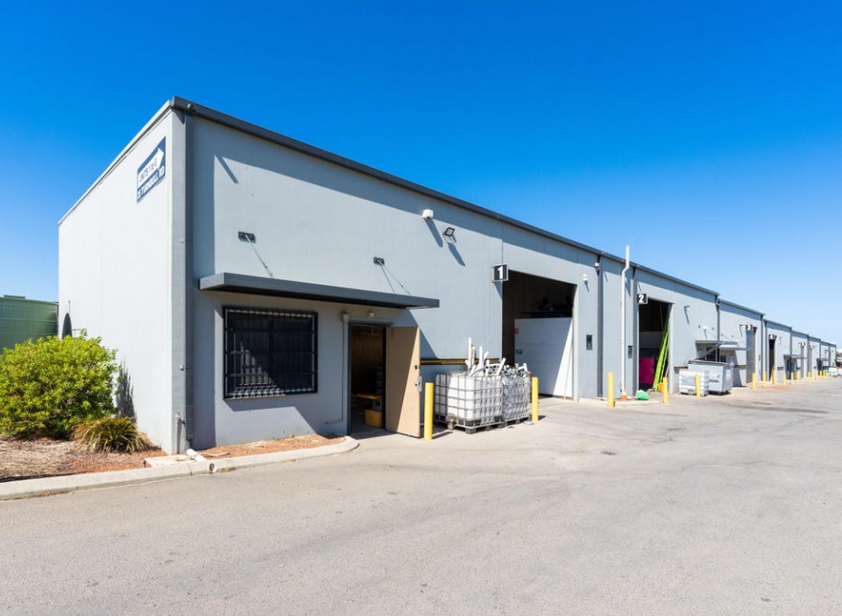 Street front Warehouse in modern complex