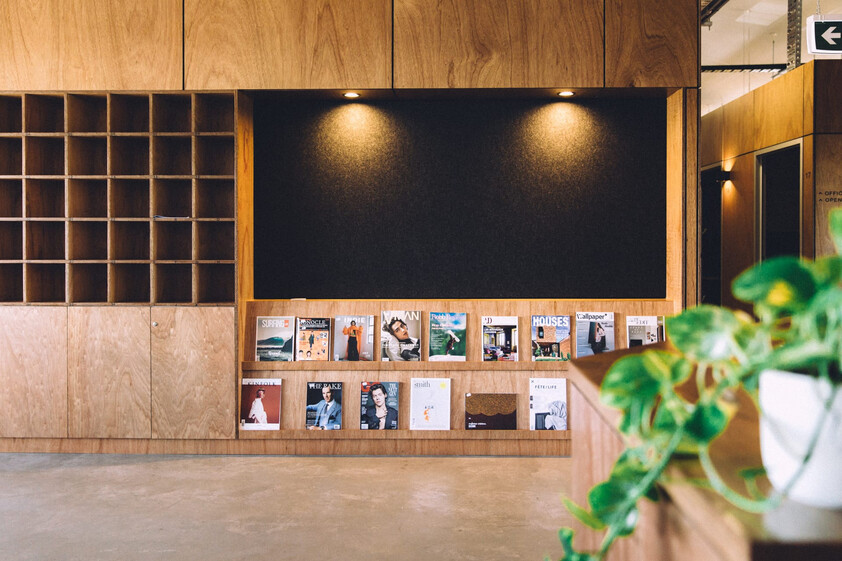 Open desk spaces available at Habitat Workspace