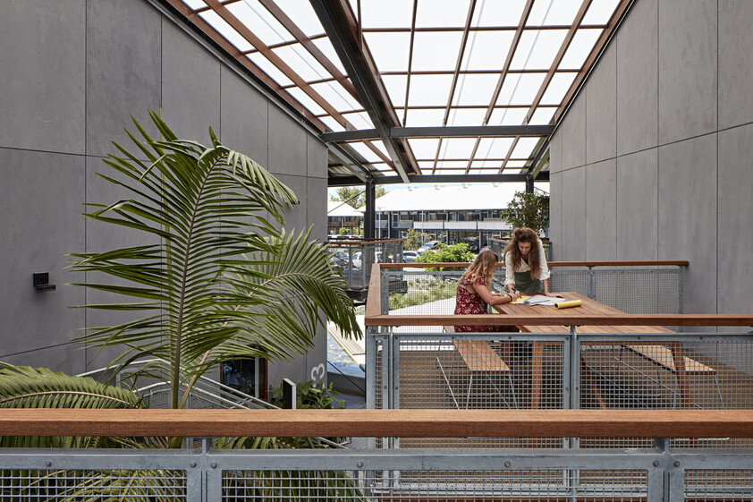 Open desk spaces available at Habitat Workspace