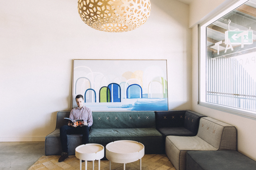 Open desk spaces available at Habitat Workspace