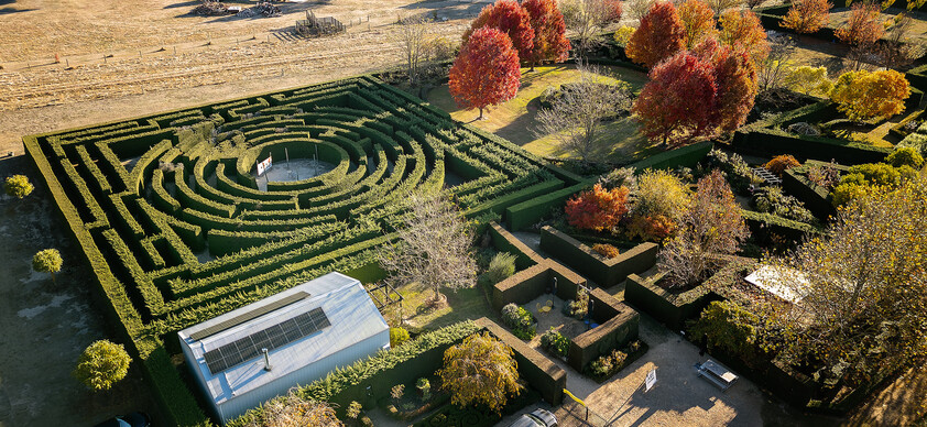 Award-Winning Maze, Garden, Café & Gallery with Events Venue & Residence