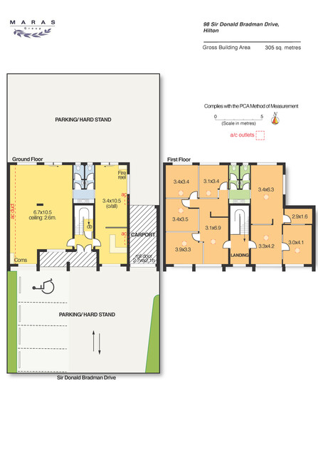 Prominent & Prime 2-Level Commercial/Retail Building floor plan