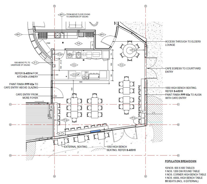 EOI - Munarra Café Commercial Lease floor plan