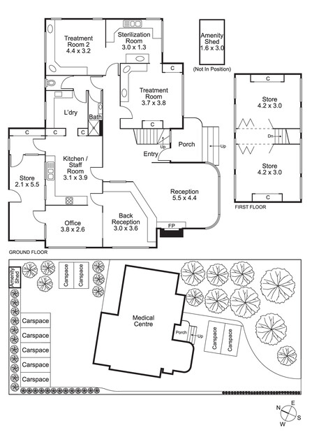 Medical Centre Balwyn North floor plan