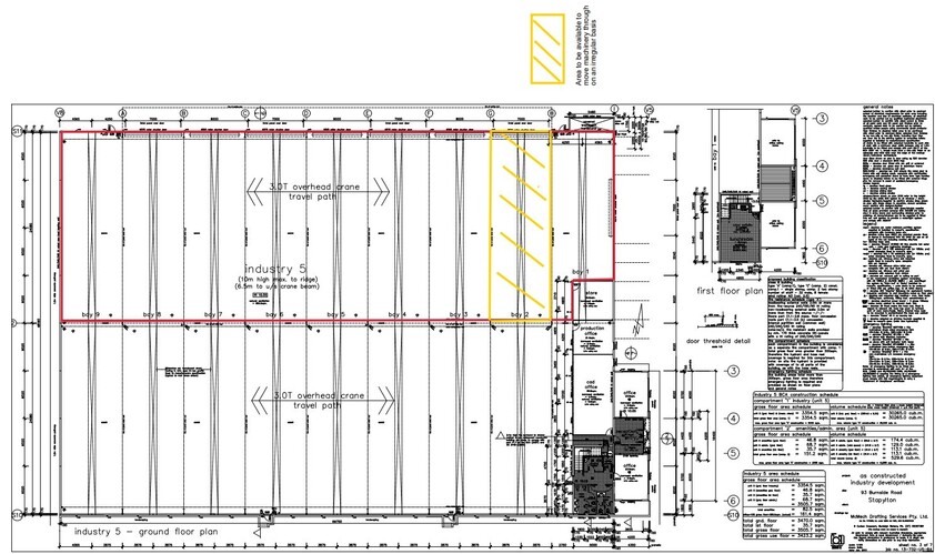 Sublease floor plan