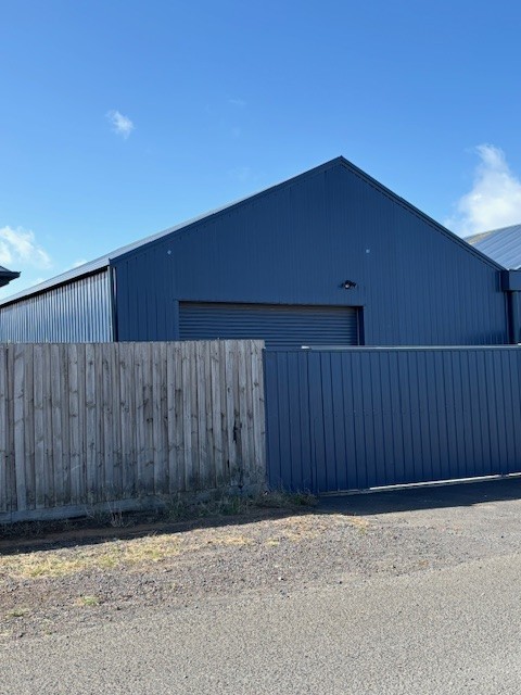 Modern, secure shed