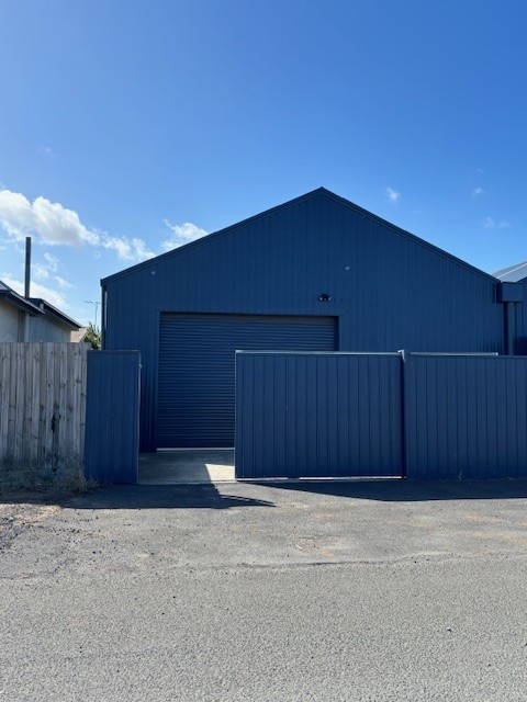 Modern, secure shed