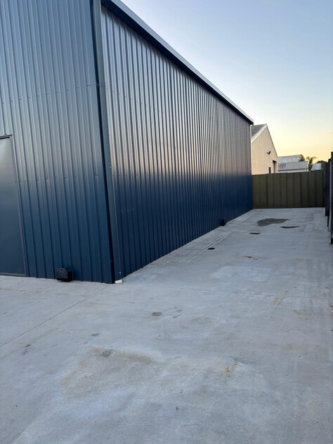 Modern, secure shed