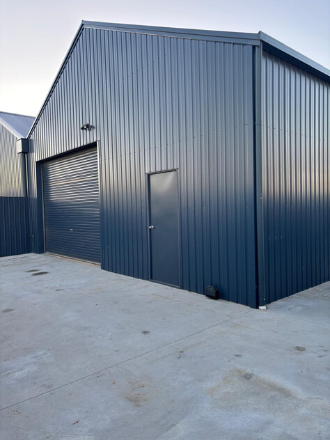 Modern, secure shed
