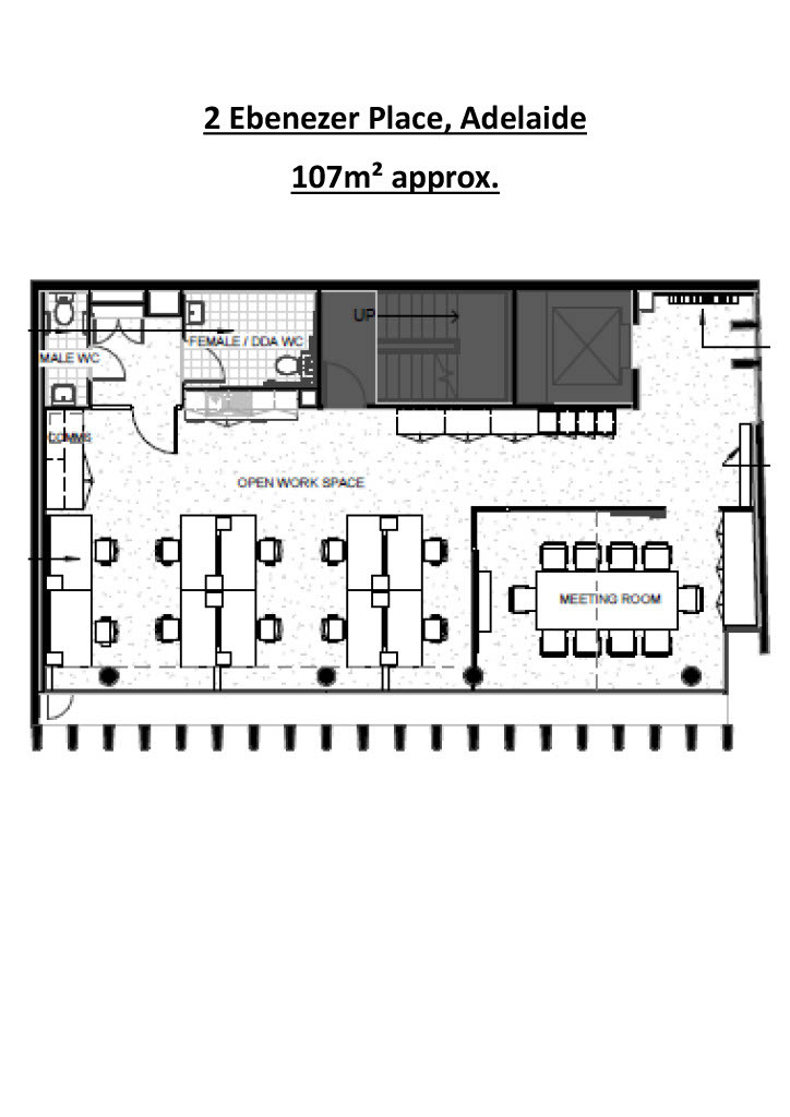 Exceptional Whole-Floor East End Office - 107 sqm floor plan