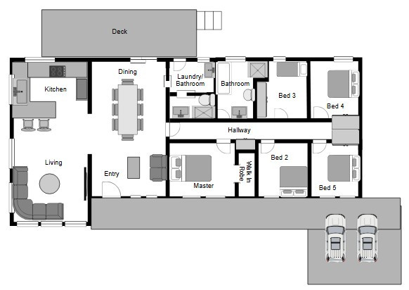 Family or Investors Dream Home floor plan