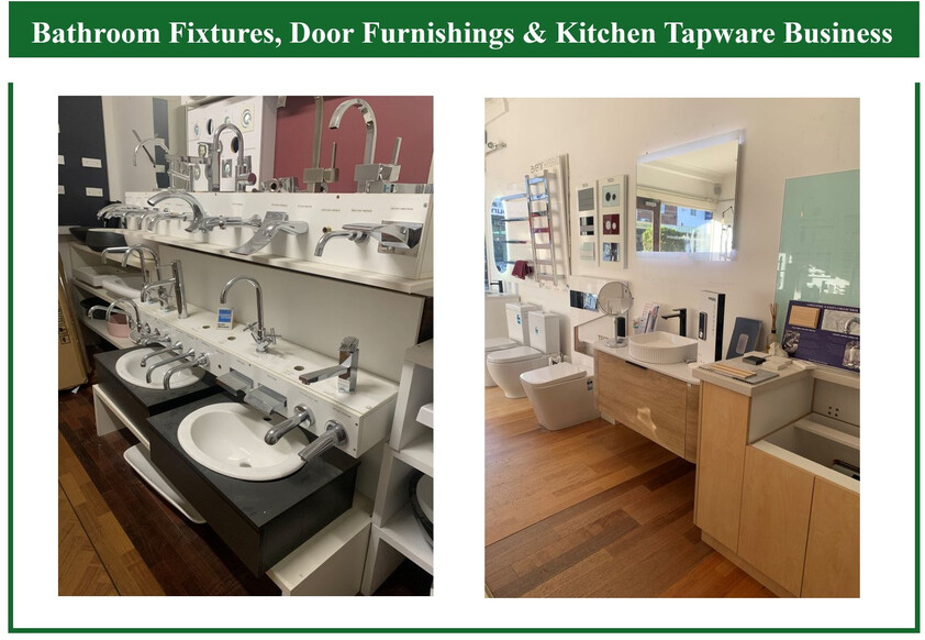 Bathroom Fixtures, Door Furnishings & Kitchen Tapware Business