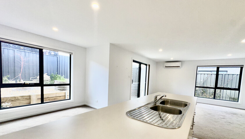 New, modern, contemporary 3-bedroom home