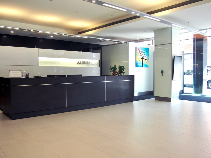 Aurora on Pirie — First-Floor Office Suite