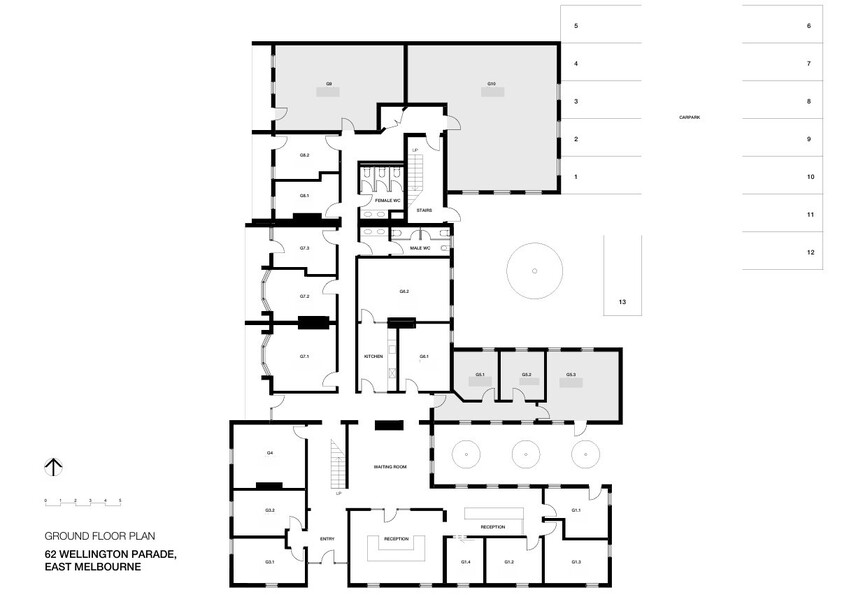 Boutique Consulting Rooms | East Melbourne floor plan
