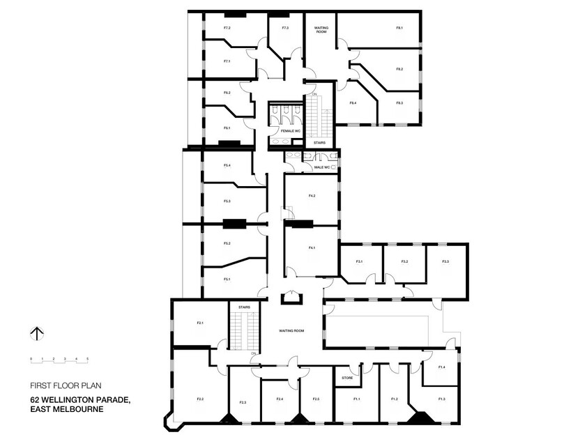 Boutique Consulting Rooms | East Melbourne floor plan