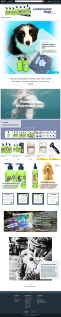 Award-Winning Australian Dog Haircare Brand with Global E-Commerce Opportunity