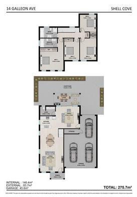 For sale - 14 Galleon Avenue Shell Cove NSW floor plan