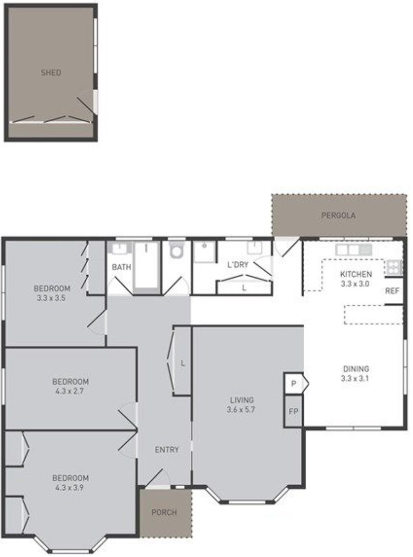 Charming Family Home in a Convenient Werribee Location floor plan