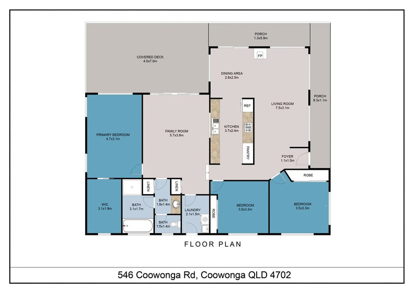 Palm Creek _ Coastal Rural Retreat floor plan