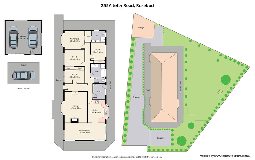 The perfect family home or Mornington Peninsula Retreat floor plan