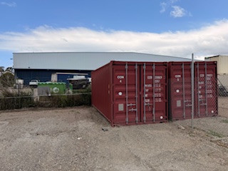 290 square metres industrial land with 1 container $300 per week
