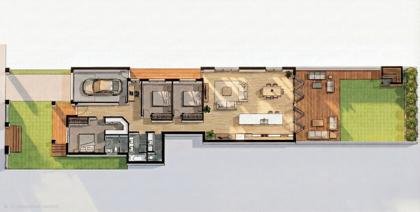 The Ultimate Single-Level Sanctuary: Uncompromising Luxury & Wellness floor plan