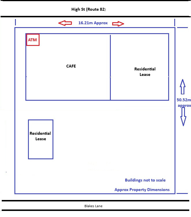 Commercial/ Residential Combination floor plan