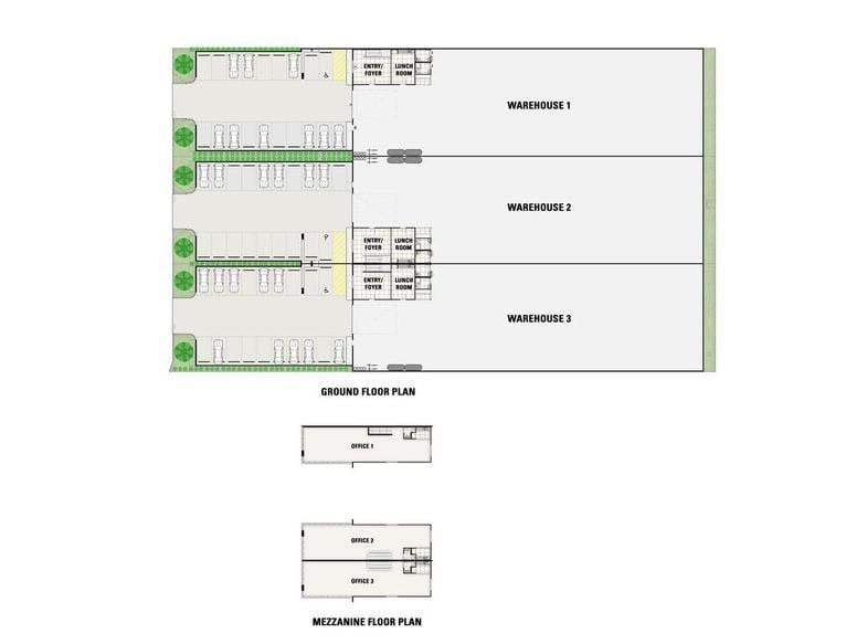 3x Individually Titled Office Warehouses - Industrial 2 Zoning - Ready to Occupy
