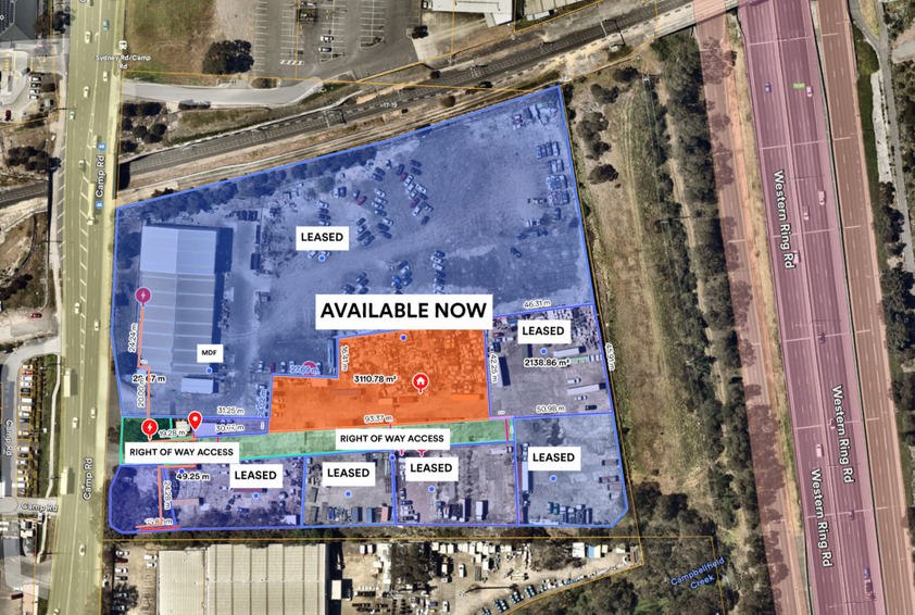 Industrial Land For Lease - Fully fenced and secured