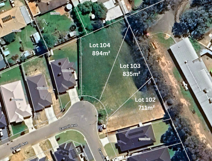 Premium Residential Land - 5 Lots Now Selling in Jindera Park