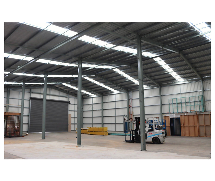 Large Commercial Shed Now Available