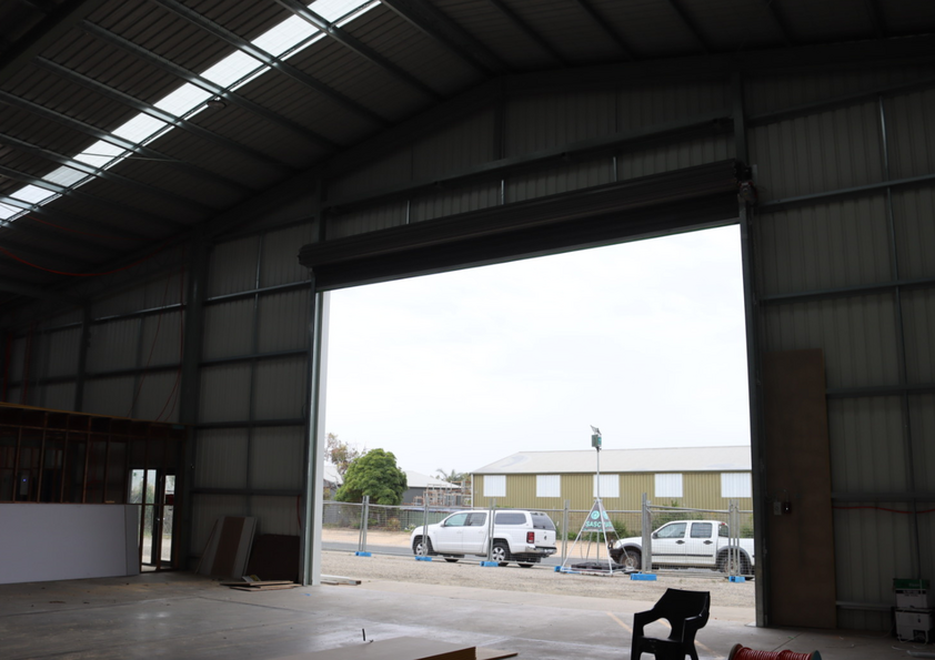 Large Commercial Shed Now Available