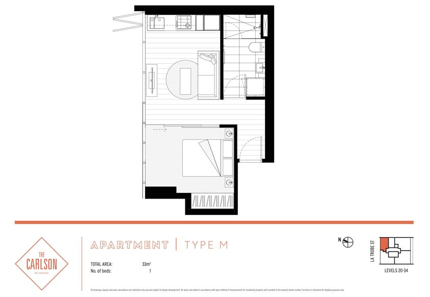 Smart CBD Living or Investment Opportunity floor plan
