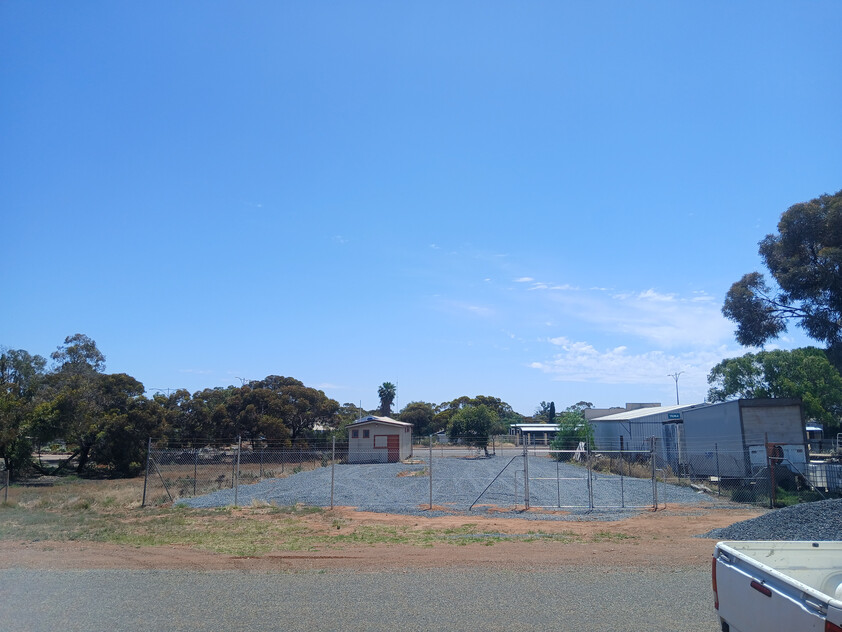 Fully fenced yard for rent