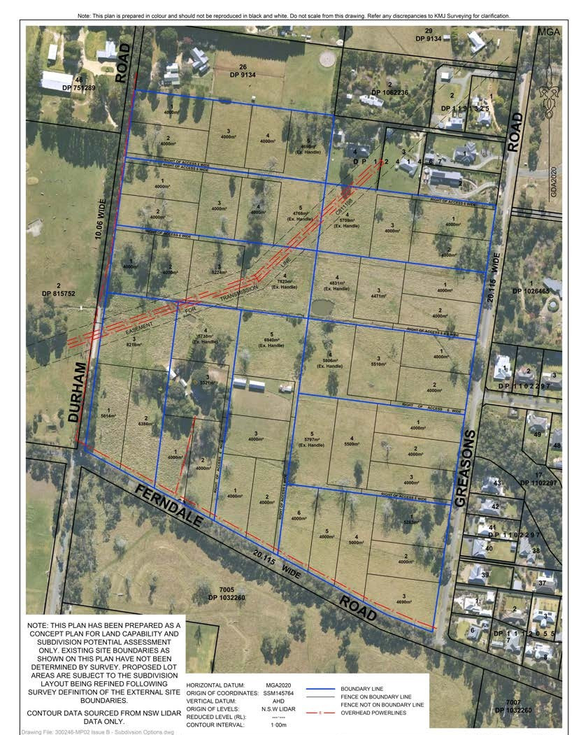 5-Acre Allotments — Subdivisible Now floor plan