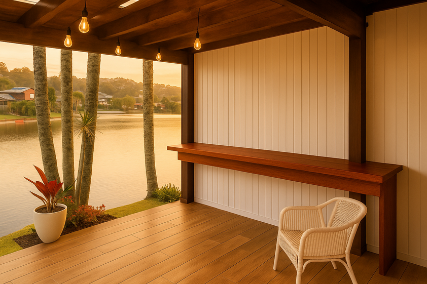 West facing Lakeside Townhouse + Resort Facilities