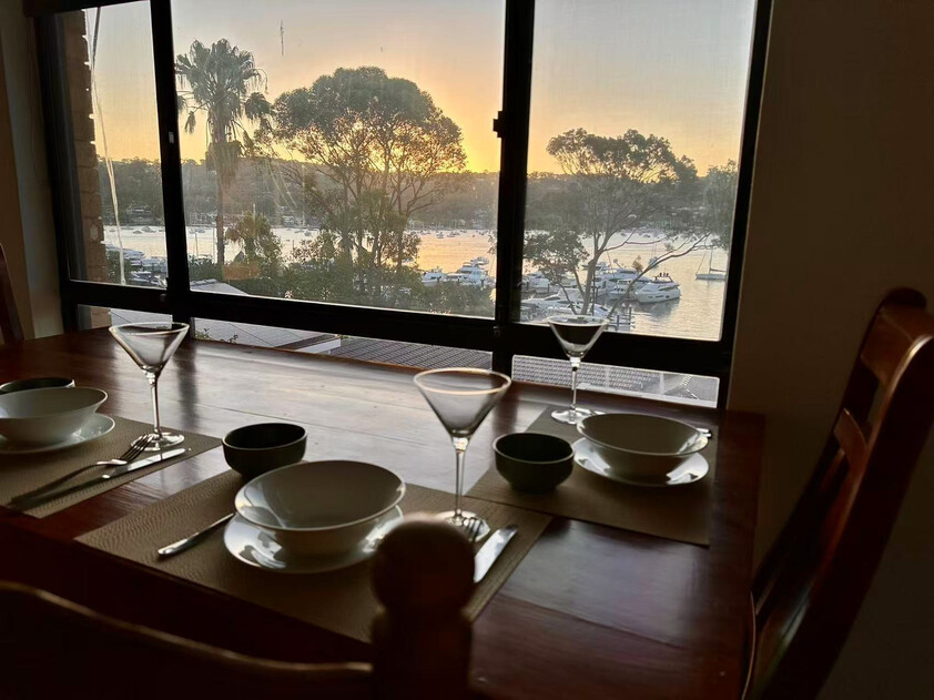 Sunset Views Over Sparkling Pittwater
