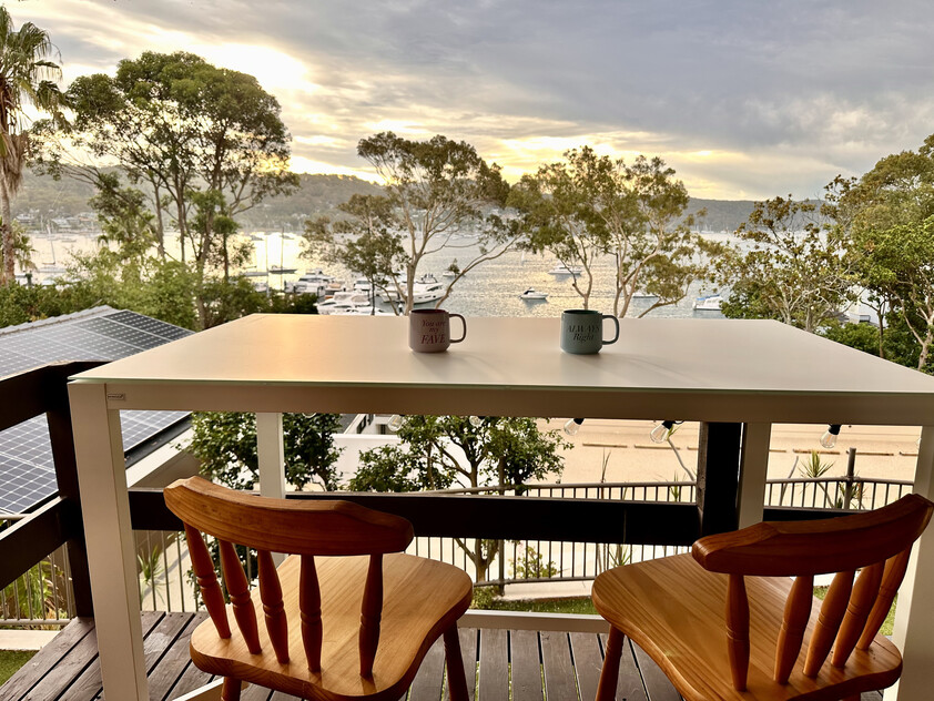 Sunset Views Over Sparkling Pittwater