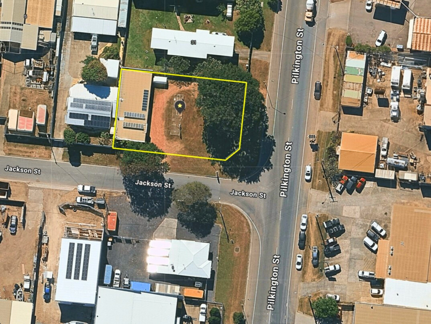 Corner Industrial Site 1,004m² with Existing Improvements