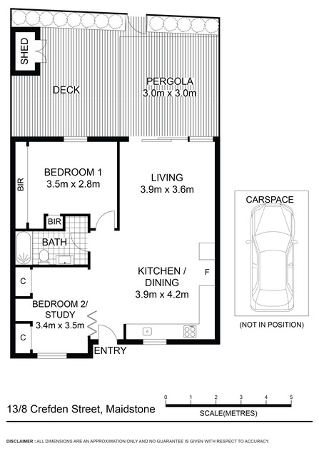 Renovated Single-Level Villa with Courtyard Gate to the Park and Playground floor plan