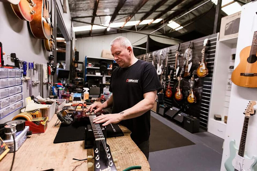 Retail music store and music school